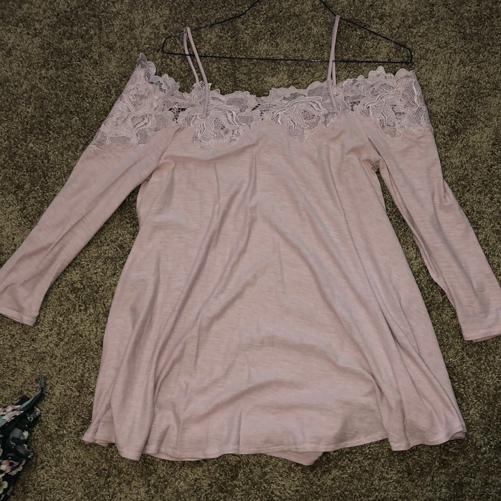 Anthropologie Off the Shoulder Top